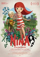 Nina et le secret du h&eacute;risson - Romanian Movie Poster (xs thumbnail)