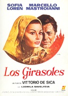 I girasoli - Spanish Movie Poster (xs thumbnail)