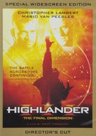 Highlander III: The Sorcerer - DVD movie cover (xs thumbnail)