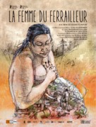 Epizoda u zivotu beraca zeljeza - French Movie Poster (xs thumbnail)