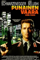 Red Heat - Finnish Movie Poster (xs thumbnail)