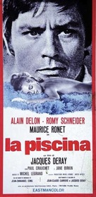 La piscine - Italian Movie Poster (xs thumbnail)