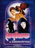 Ladyhawke - Danish Movie Poster (xs thumbnail)