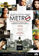 Life in a... Metro - Indian Movie Poster (xs thumbnail)