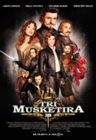 The Three Musketeers - Croatian Movie Poster (xs thumbnail)