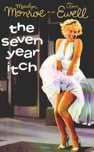 The Seven Year Itch - VHS movie cover (xs thumbnail)