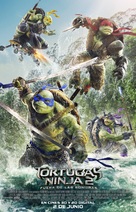 Teenage Mutant Ninja Turtles: Out of the Shadows - Chilean Movie Poster (xs thumbnail)