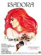 Isadora - French Movie Poster (xs thumbnail)