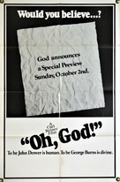 Oh, God! - Movie Poster (xs thumbnail)