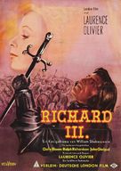 Richard III - German Movie Poster (xs thumbnail)