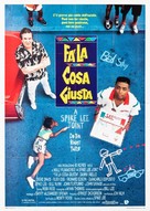 Do The Right Thing - Italian Movie Poster (xs thumbnail)