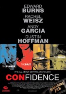 Confidence - Swedish Movie Poster (xs thumbnail)
