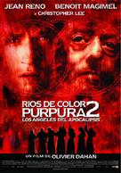 Crimson Rivers 2 - Spanish Movie Poster (xs thumbnail)