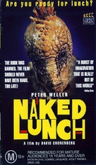 Naked Lunch - Australian VHS movie cover (xs thumbnail)