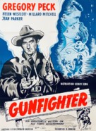 The Gunfighter - Danish Movie Poster (xs thumbnail)