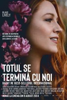 It Ends with Us - Romanian Movie Poster (xs thumbnail)