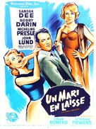 If a Man Answers - French Movie Poster (xs thumbnail)