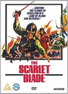 The Scarlet Blade - British DVD movie cover (xs thumbnail)