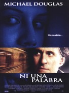 Don&#039;t Say A Word - Spanish Movie Poster (xs thumbnail)