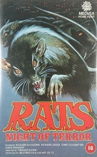 Rats - Notte di terrore - British VHS movie cover (xs thumbnail)