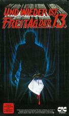Friday the 13th Part III - German VHS movie cover (xs thumbnail)