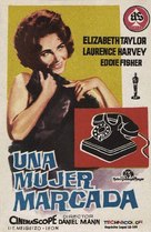 Butterfield 8 - Spanish Movie Poster (xs thumbnail)