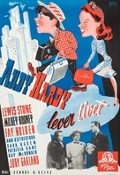 Life Begins for Andy Hardy - Swedish Movie Poster (xs thumbnail)