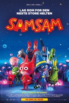 SamSam - Norwegian Movie Poster (xs thumbnail)