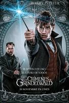 Fantastic Beasts: The Crimes of Grindelwald - Spanish Movie Poster (xs thumbnail)