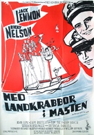 The Wackiest Ship in the Army - Swedish Movie Poster (xs thumbnail)
