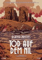 Death on the Nile - German Movie Poster (xs thumbnail)