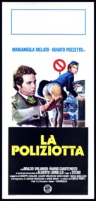 La poliziotta - Italian Movie Poster (xs thumbnail)