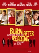 Burn After Reading - French Movie Poster (xs thumbnail)
