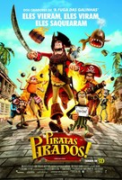 The Pirates! Band of Misfits - Brazilian Movie Poster (xs thumbnail)