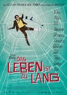 Das Leben ist zu lang - German Movie Poster (xs thumbnail)