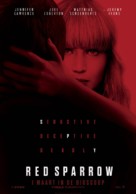 Red Sparrow - Dutch Movie Poster (xs thumbnail)