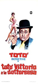 Tot&ograve;, Vittorio e la dottoressa - Italian Movie Poster (xs thumbnail)