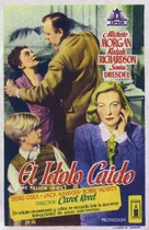 The Fallen Idol - Spanish Movie Poster (xs thumbnail)