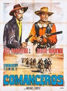 The Comancheros - Italian Movie Poster (xs thumbnail)