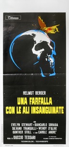 Una farfalla con le ali insanguinate - Italian Movie Poster (xs thumbnail)