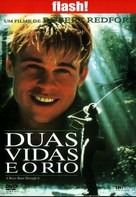 A River Runs Through It - Portuguese DVD movie cover (xs thumbnail)