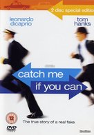 Catch Me If You Can - British DVD movie cover (xs thumbnail)