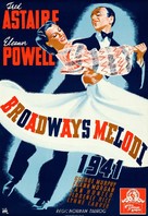 Broadway Melody of 1940 - Swedish Movie Poster (xs thumbnail)