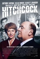 Hitchcock - Danish Movie Poster (xs thumbnail)