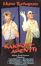 Uuno Turhapuro - kaksoisagentti - Finnish VHS movie cover (xs thumbnail)