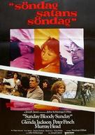 Sunday Bloody Sunday - Swedish Movie Poster (xs thumbnail)