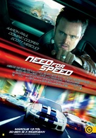 Need for Speed - Hungarian Movie Poster (xs thumbnail)