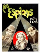 Spione - Belgian Movie Poster (xs thumbnail)