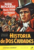 A Tale of Two Cities - Spanish Movie Poster (xs thumbnail)