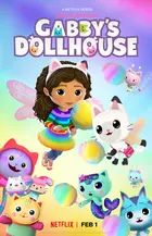 "Gabby's Dollhouse" Poster